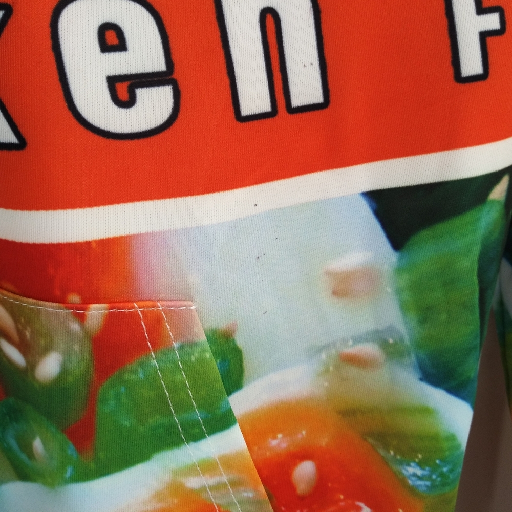 Ramen Chicken Noodle Soup Hoodie. ( Previously Worn, Check Pics) But So Cool 😎 - Picture 7 of 9